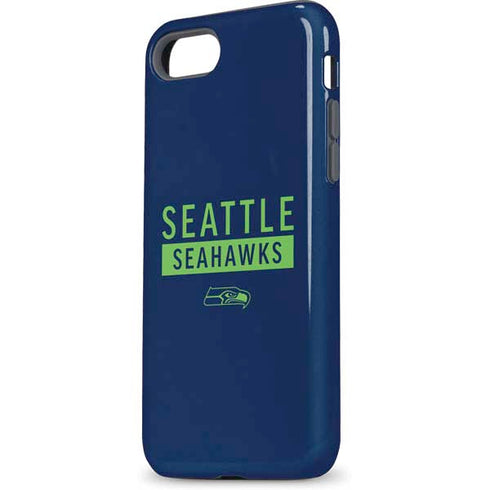 NFL Seattle Seahawks Blue Performance Series iPhone 8 Pro Case