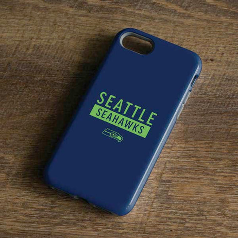NFL Seattle Seahawks Blue Performance Series iPhone 8 Pro Case