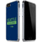 NFL Seattle Seahawks Blue Performance Series iPhone SE (2nd & 3rd Gen) Clear Case