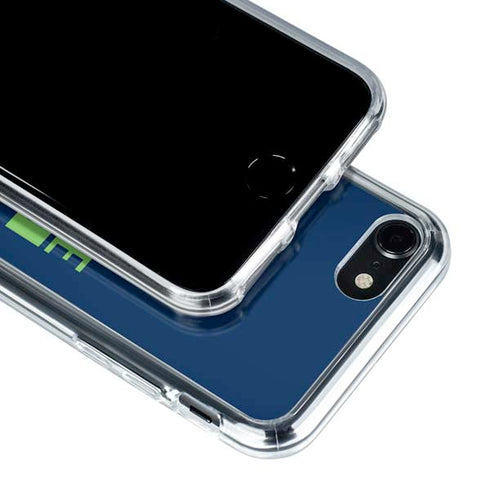 NFL Seattle Seahawks Blue Performance Series iPhone SE (2nd & 3rd Gen) Clear Case