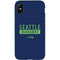 NFL Seattle Seahawks Blue Performance Series iPhone X Pro Case