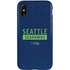 NFL Seattle Seahawks Blue Performance Series iPhone XS Pro Case