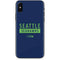 NFL Seattle Seahawks Blue Performance Series iPhone XS Skin