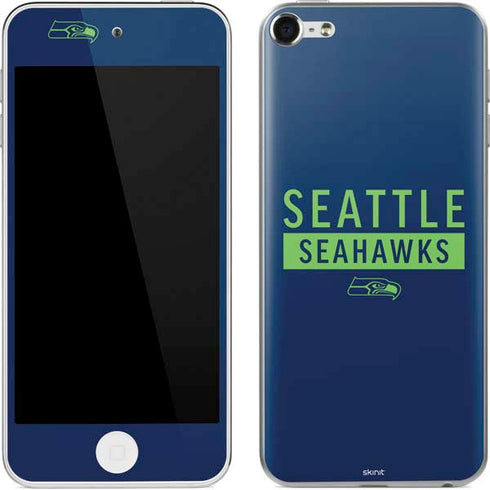 NFL Seattle Seahawks Blue Performance Series Apple iPod Skin
