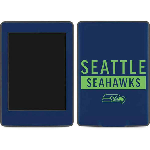 NFL Seattle Seahawks Blue Performance Series Amazon Kindle Skin