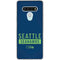 NFL Seattle Seahawks Blue Performance Series LG Stylo 6 Clear Case