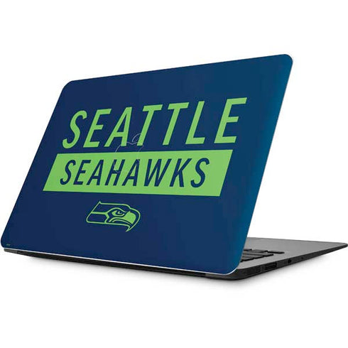 NFL Seattle Seahawks Blue Performance Series Apple MacBook Skin