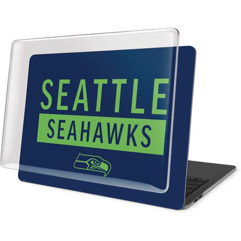 NFL Seattle Seahawks Blue Performance Series MacBook Pro 13in (2020) Case plus Skin