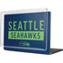 NFL Seattle Seahawks Blue Performance Series MacBook Pro 16in (2021-25) Case plus Skin