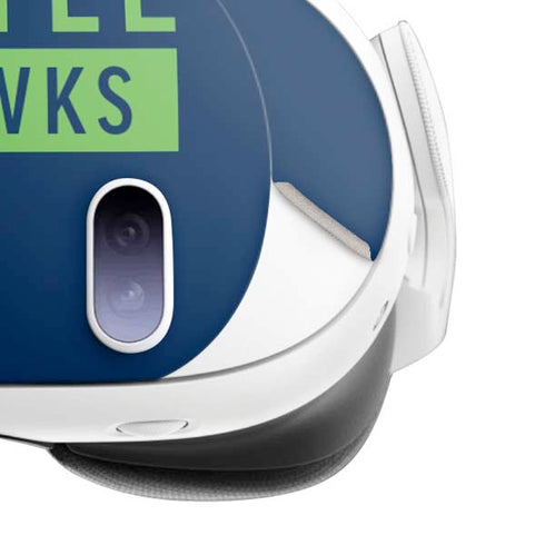 NFL Seattle Seahawks Blue Performance Series Meta Quest 3 Skin