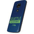 NFL Seattle Seahawks Blue Performance Series Moto E5 Play Skin