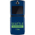 NFL Seattle Seahawks Blue Performance Series Motorola RAZR Skin