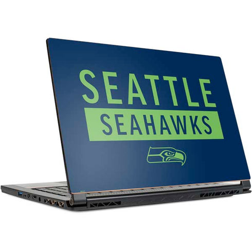 NFL Seattle Seahawks Blue Performance Series MSI GS65 Stealth Laptop Skin