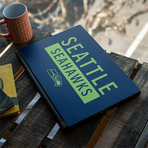 NFL Seattle Seahawks Blue Performance Series MSI GS65 Stealth Laptop Skin