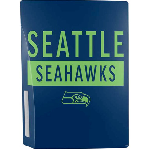 NFL Seattle Seahawks Blue Performance Series PS5 Bundle Skin