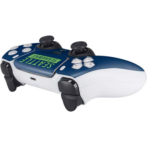 NFL Seattle Seahawks Blue Performance Series PS5 Controller Skin