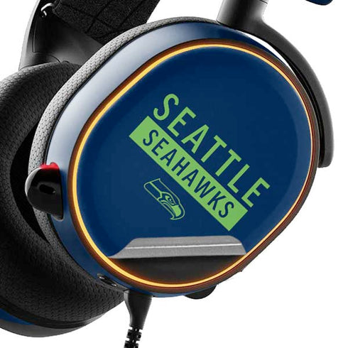 NFL Seattle Seahawks Blue Performance Series SteelSeries Arctis 5 Skin