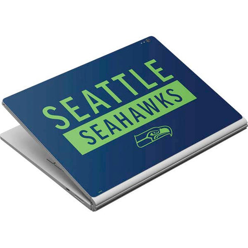 NFL Seattle Seahawks Blue Performance Series Surface Book Skin