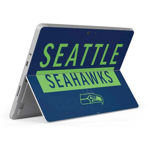 NFL Seattle Seahawks Blue Performance Series Surface Go Skin