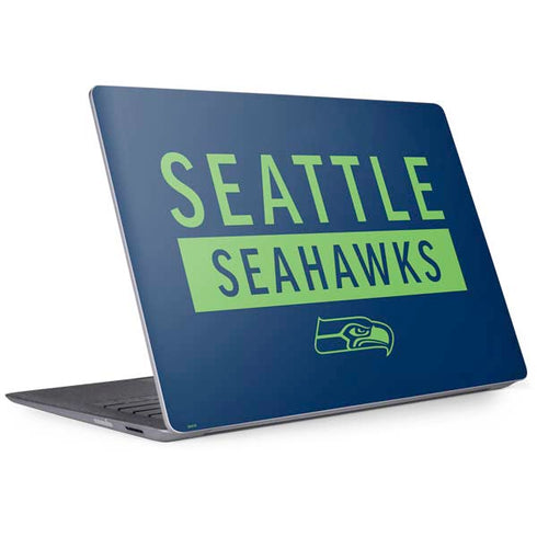 NFL Seattle Seahawks Blue Performance Series Surface Laptop 2 Skin