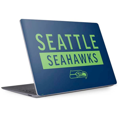 NFL Seattle Seahawks Blue Performance Series Surface Laptop 3 13.5in Skin