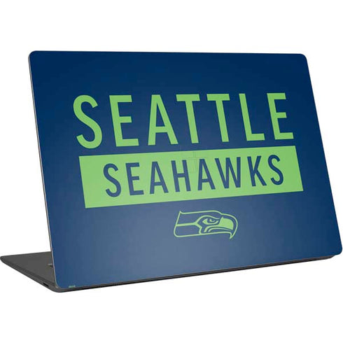NFL Seattle Seahawks Blue Performance Series Surface Laptop 4 15in Skin