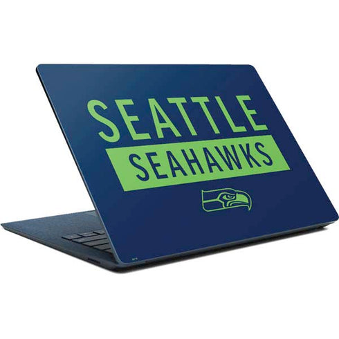 NFL Seattle Seahawks Blue Performance Series Surface Laptop Skin