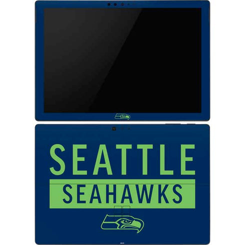 NFL Seattle Seahawks Blue Performance Series Surface Pro 6 Skin
