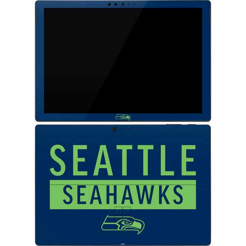 NFL Seattle Seahawks Blue Performance Series Surface Pro 7 Skin