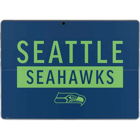 NFL Seattle Seahawks Blue Performance Series Surface Pro 8 Skin
