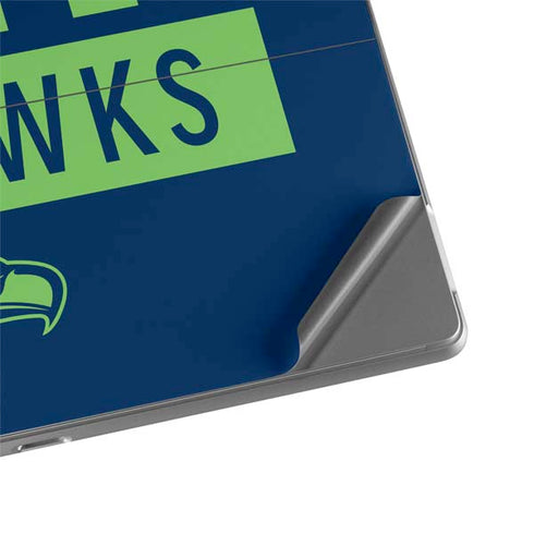 NFL Seattle Seahawks Blue Performance Series Surface Pro 8 Skin