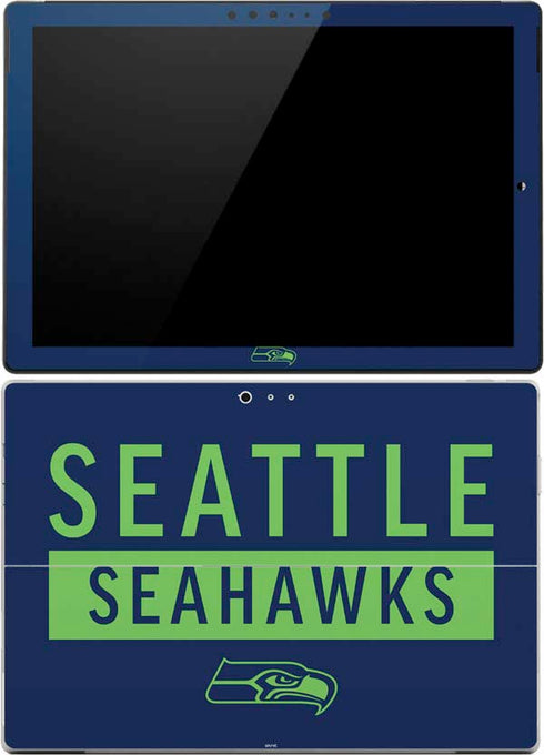 NFL Seattle Seahawks Blue Performance Series Surface Pro (2017) Skin