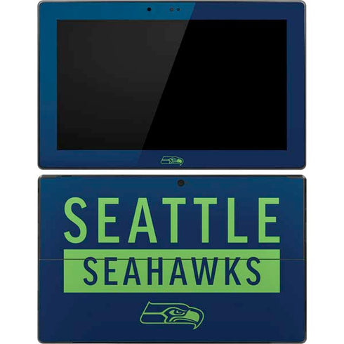 NFL Seattle Seahawks Blue Performance Series Surface Pro Tablet Skin