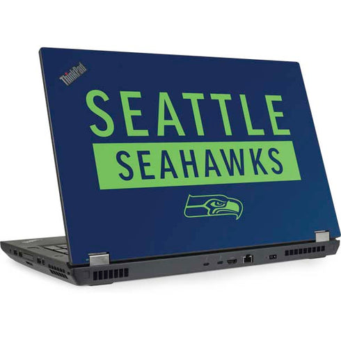 NFL Seattle Seahawks Blue Performance Series Lenovo ThinkPad Skin