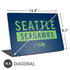 NFL Seattle Seahawks Blue Performance Series Universal Laptop 16.6in (13.4 x 9.7in) Skin