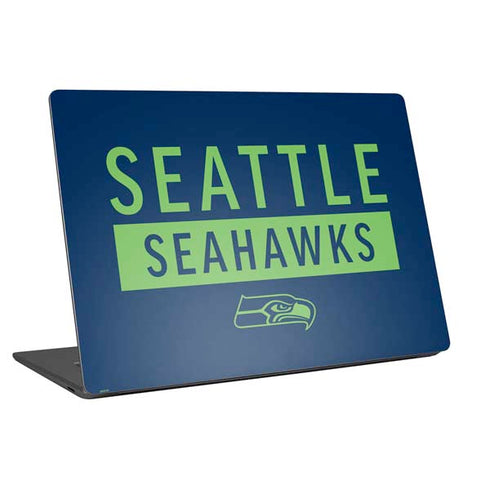 NFL Seattle Seahawks Blue Performance Series Universal Laptop 17in (13.8 x 10in) Skin