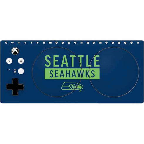 NFL Seattle Seahawks Blue Performance Series Xbox Adaptive Controller Skin