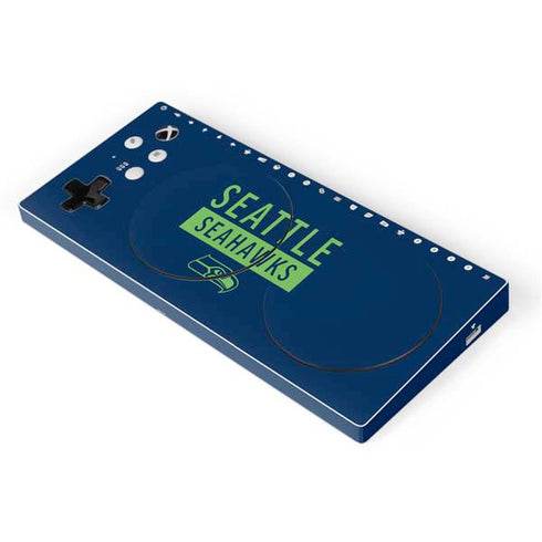 NFL Seattle Seahawks Blue Performance Series Xbox Adaptive Controller Skin