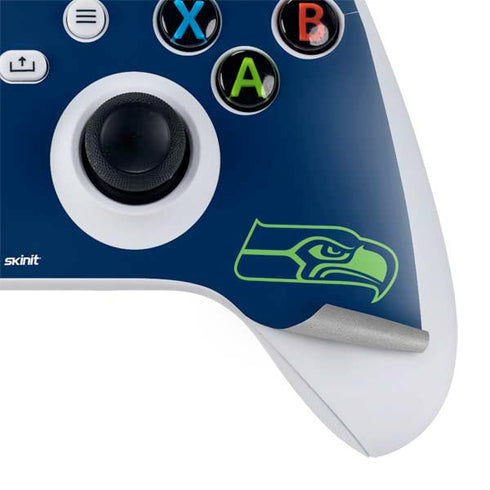 NFL Seattle Seahawks Blue Performance Series Xbox Series S Bundle Skin