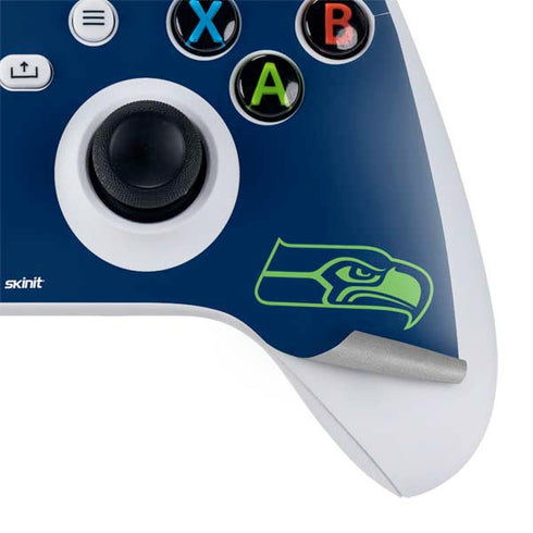 NFL Seattle Seahawks Blue Performance Series Xbox Series S Controller Skin