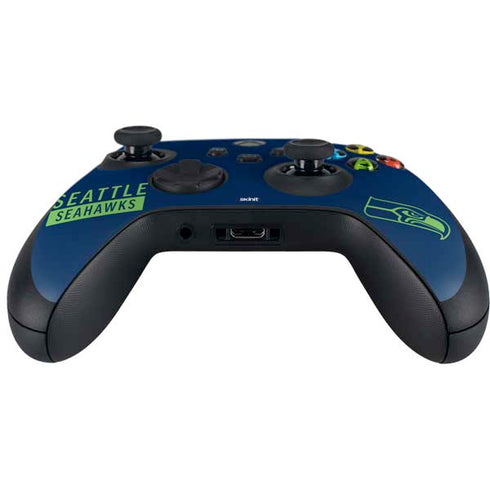 NFL Seattle Seahawks Blue Performance Series Xbox Series X Controller Skin