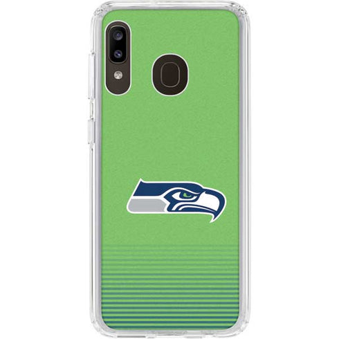 NFL Seattle Seahawks Breakaway Galaxy A20 Clear Case