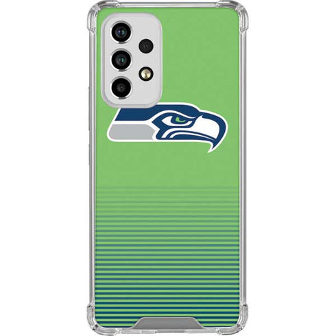 NFL Seattle Seahawks Breakaway Galaxy A53 5G Clear Case