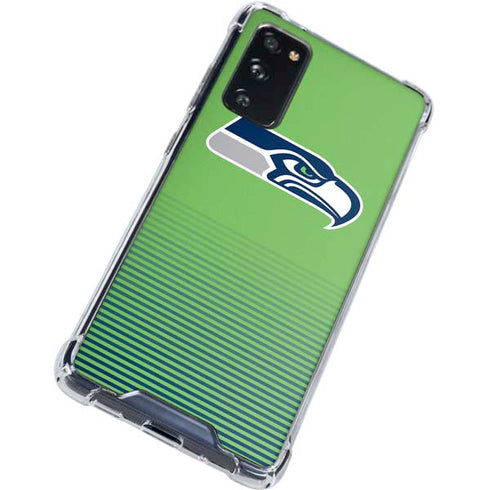 NFL Seattle Seahawks Breakaway Galaxy S20 FE Clear Case