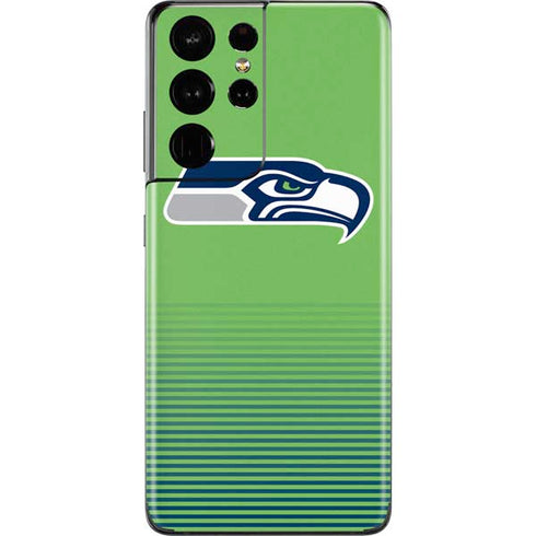 NFL Seattle Seahawks Breakaway Galaxy S21 Ultra 5G Skin