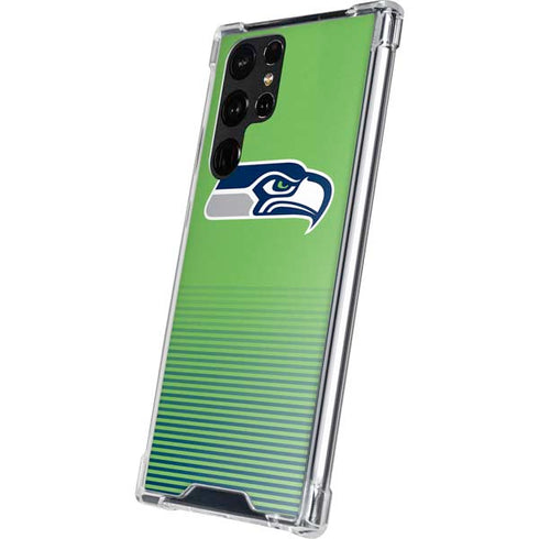 NFL Seattle Seahawks Breakaway Galaxy S22 Ultra Clear Case