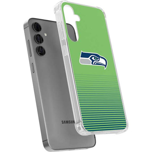 NFL Seattle Seahawks Breakaway Galaxy S24 Plus Clear Case