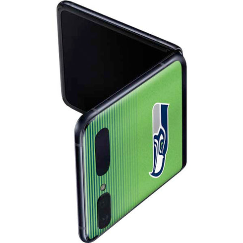 NFL Seattle Seahawks Breakaway Galaxy Z Flip Skin
