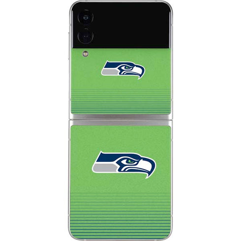 NFL Seattle Seahawks Breakaway Galaxy Z Flip3 5G Skin