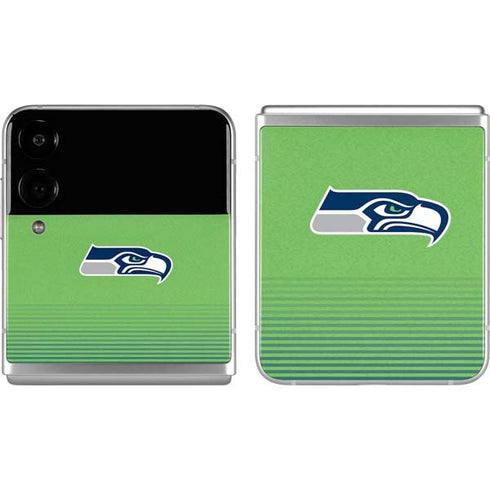 NFL Seattle Seahawks Breakaway Galaxy Z Flip4 5G Skin